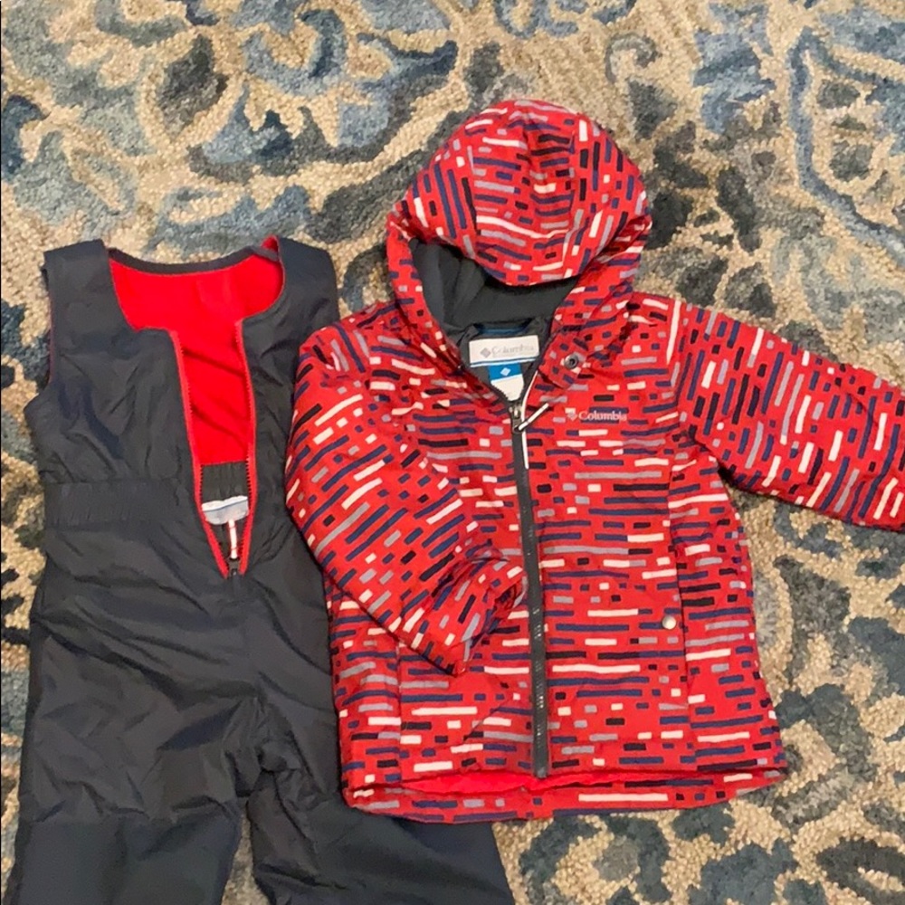 Columbia 4T Snow Suit & Jacket combo
